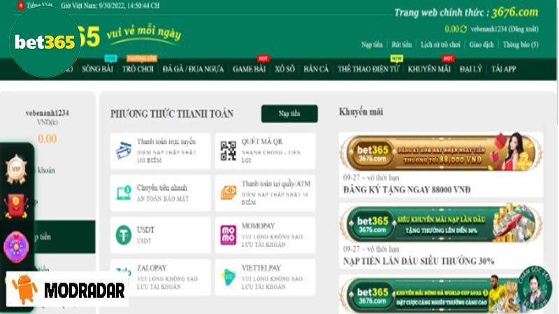 Điều kiện rút tiền Bet365 nên biết